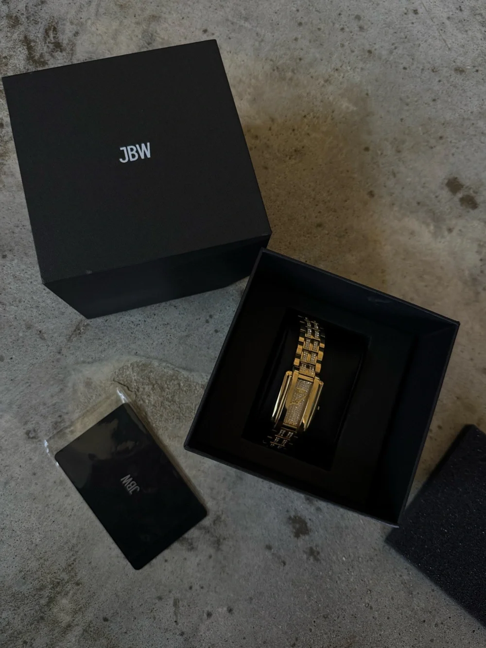 JBW watch mink petite gold
